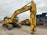 Used Komatsu Excavator in yard